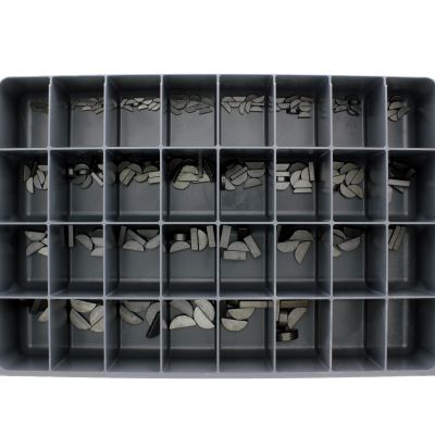 Woodruff Keys — Steel Drawer Assortment
