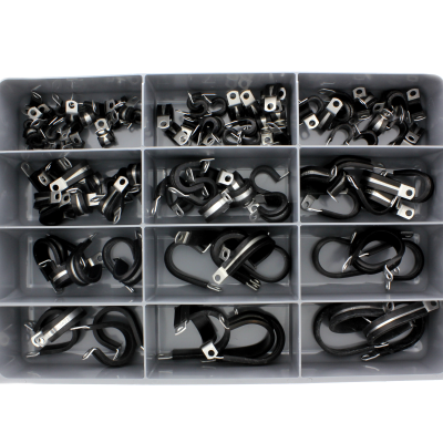 Rubber Insulated Clamps Drawer Assortment