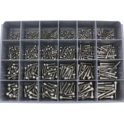 Metric Socket Head Cap Screws — Type A2 Stainless Steel Drawer Assortment