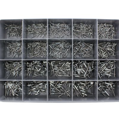 Blind Rivets Steel/Steel Drawer Assortment