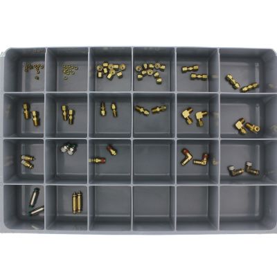 Brass Transmission Fittings Drawer Assortment