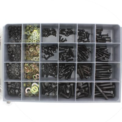 Hex Cap Screws Grade 8 NF Field Kit — Steel, Plain Drawer Assortment