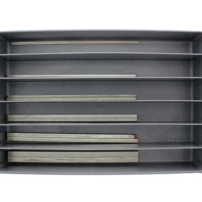 Square Keystock — Stainless Steel Drawer Assortment