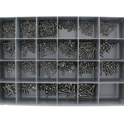 Self-Drilling Screws — 410 Stainless Steel Drawer Assortment