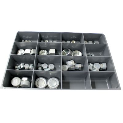 O-Ring Face Seal Caps and Plugs Drawer Assortment