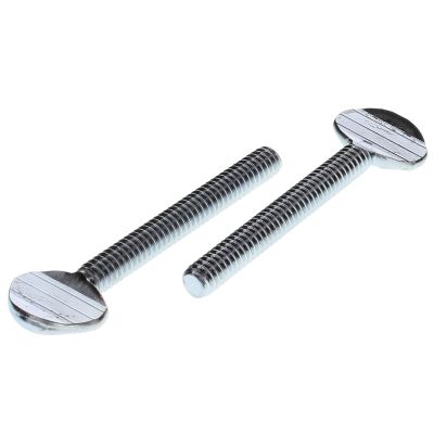 10-Pack ShearLoc 1/4-20 X 7/8" Stainless Steel Thumb Screws - Knurled Round Head