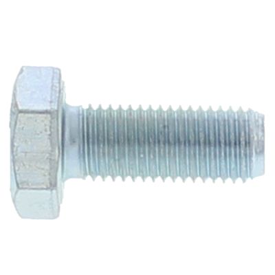 M10-1.25 x 25 mm Metric Hex Cap Screws - Class 10.9, Fine, Zinc DIN 961 50/PKG