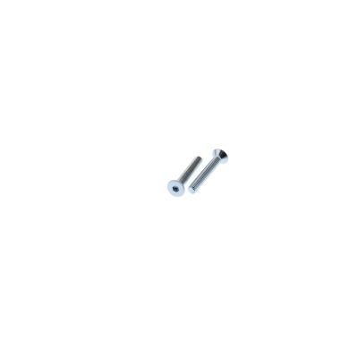 M4 -0.7 x 16 mm Metric Flat Head Socket Cap Screws - Zinc, Coarse 100/PKG
