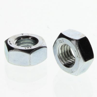 M8-1.25 Class 8 Metric Left Hand Hex Nuts Zinc - Coarse  DIN 934L 1/PKG