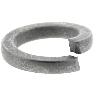 1/4" Hi Collar Lock Washers — ASME B18.21.1, Zinc, 100/PKG