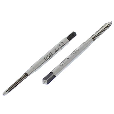 #4-40 Spiral Point .005 Oversize Machine Screw Tap  — High Speed Steel