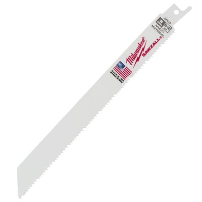 Milwaukee 48-00-5093  8" 8/12 TPI; General Purpose Super Sawzall Blade