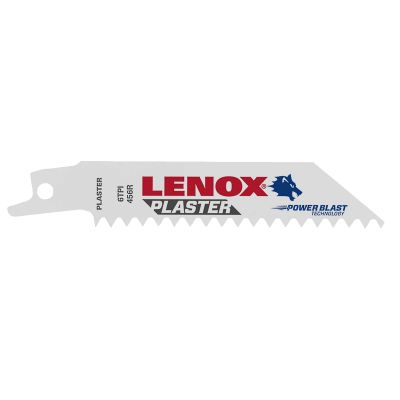 Lenox 20449456RP   4" 6 TPI Wood Cutting Reciprocating Saw Blades 5/PK