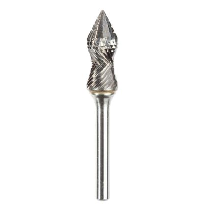 SGS Pro 11762 SJ-5RA-D/C  1/2" x 1-1/4" Double Cut Radius 60 Deg Countersink Ferrous Bur