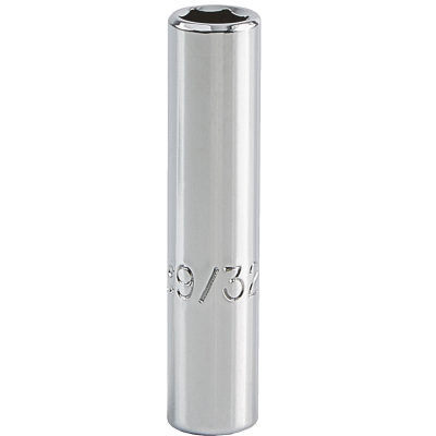 Proto 9/32" 6 Pt. Deep Length Socket — 1/4" Drive
