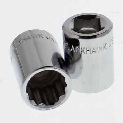 Titan 68528  7/8" 12 Pt. Standard Length Socket - 3/8" Drive