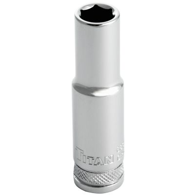 Titan 68312  3/8" 6 Pt. Deep Length Socket - 3/8" Drive