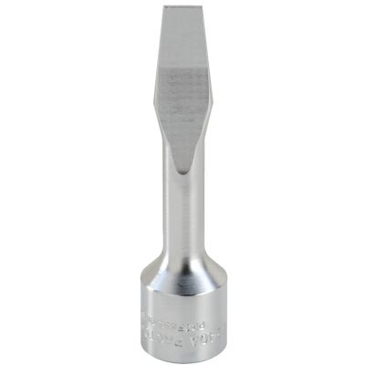 Proto 5/16" x .040" Slotted Screwdriver Bit — 3/8" Drive