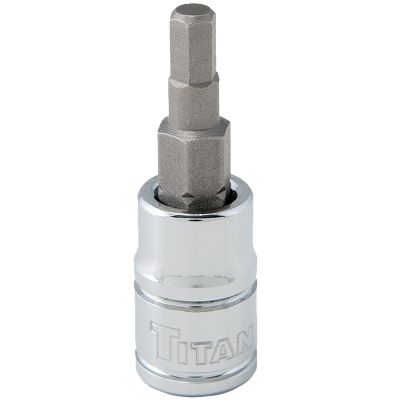 Titan 15604 4 mm Metric Hex Bit  - 1/4" Drive