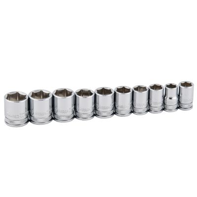 Titan 68202 Metric 3/8" Drive 6 Point Socket Set -10 pc.