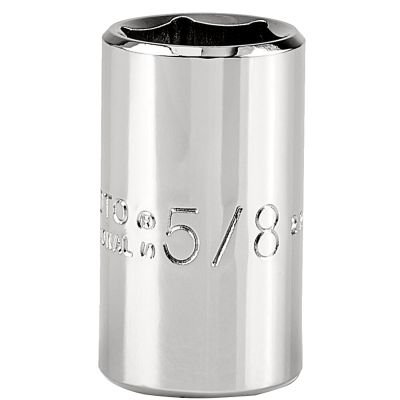 Proto 5/8" 6 Pt. Standard Length Socket — 1/2" Drive