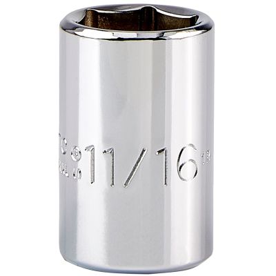 Proto 11/16" 6 Pt. Standard Length Socket — 1/2" Drive