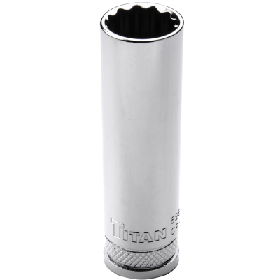 Titan 62620  5/8" 12 Pt. Deep Length Socket - 1/2" Drive