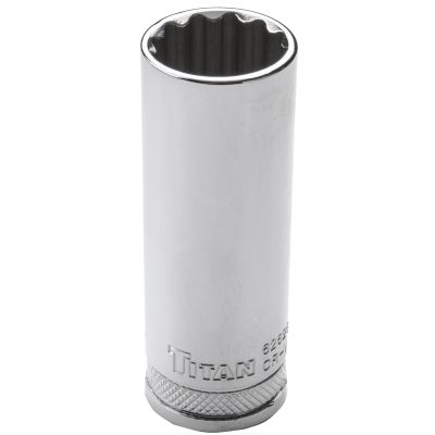 Titan 62626  13/16" 12 Pt. Deep Length Socket - 1/2" Drive
