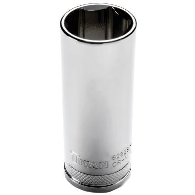 Titan 62328  7/8" 6 Pt. Deep Length Socket - 1/2" Drive