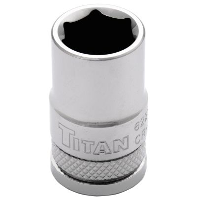 Titan 62214  14 mm 6 Pt. Standard Length Socket - 1/2" Drive
