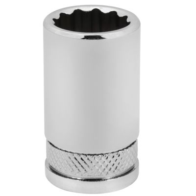 Titan 62817  17 mm 12 Pt. Standard Length Socket - 1/2" Drive