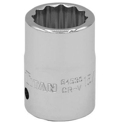 Titan 64530  15/16" 12 Pt. Standard Length Socket - 3/4" Drive
