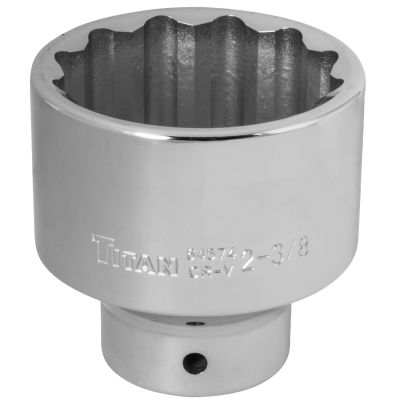 Titan 64574  2-3/8" 12 Pt. Standard Length Socket - 3/4" Drive