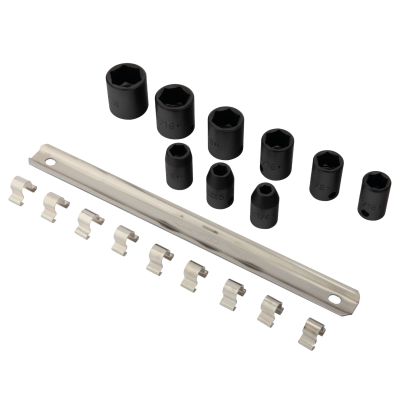 Proto 3/8" Drive Impact Socket Set — 9 pc.