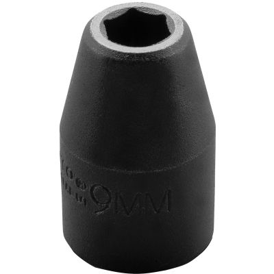 Proto 9 mm 6 Pt. Standard Length Impact Socket — 1/2" Drive
