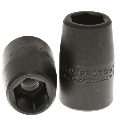 Proto 13 mm 6 Pt. Standard Length Impact Socket — 1/2" Drive
