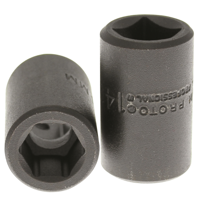 Proto 14 mm 6 Pt. Standard Length Impact Socket — 1/2" Drive