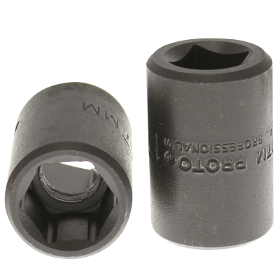 Proto 17 mm 6 Pt. Standard Length Impact Socket — 1/2" Drive