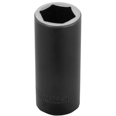 Proto 1" 6 Pt. Deep Length Impact Socket — 1/2" Drive