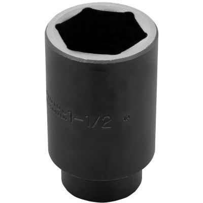 Proto 1-1/2" 6 Pt. Deep Length Impact Socket — 1/2" Drive