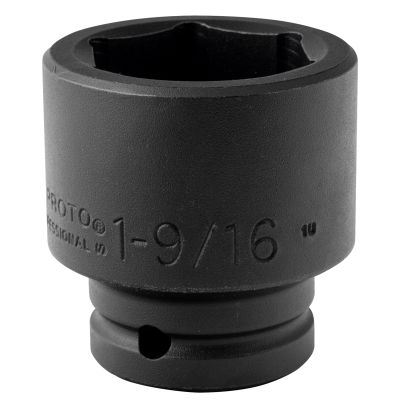 1-9/16" 6 Pt. Standard Length Impact Socket — 3/4" Drive