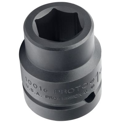 Proto 1" 6 Pt. Standard Length Impact Socket — 1" Drive