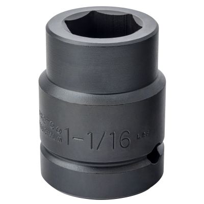 Proto 1-1/16" 6 Pt. Standard Length Impact Socket — 1" Drive