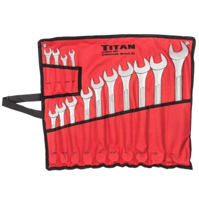 Titan Combination Wrench Set — 14 pc.