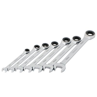 Titan 17351  Metric Ratcheting Combination Wrench Set - 7 pc.