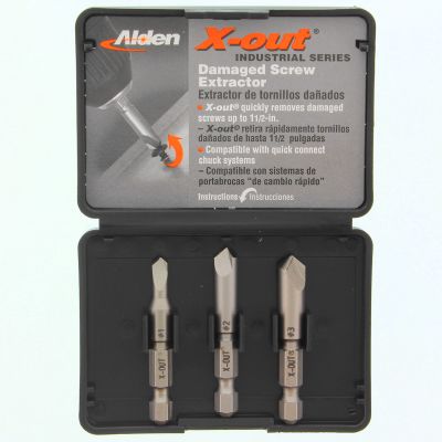 Alden #8 to #14 Damaged Screw Remover Set