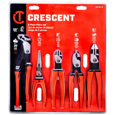 Crescent Z2 Mixed Dual Material Pliers Set 5 pc.