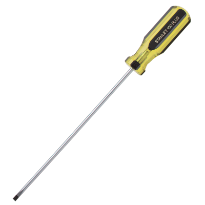 Stanley 1/8" x 6" Round Blade Cabinet Tip Screwdriver