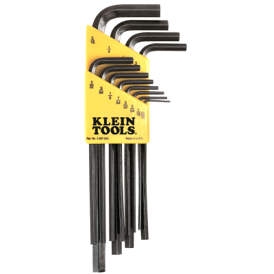 Bondhus 12136 Long Arm Hex Key Set — 12 pc.