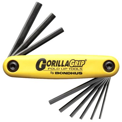 Bondhus .050" - 3/16" 9 pc. Hex Key Set